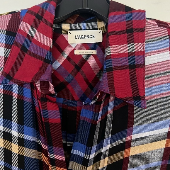 L’AGENCE Cameron Shirt Dress - Picture 7 of 8